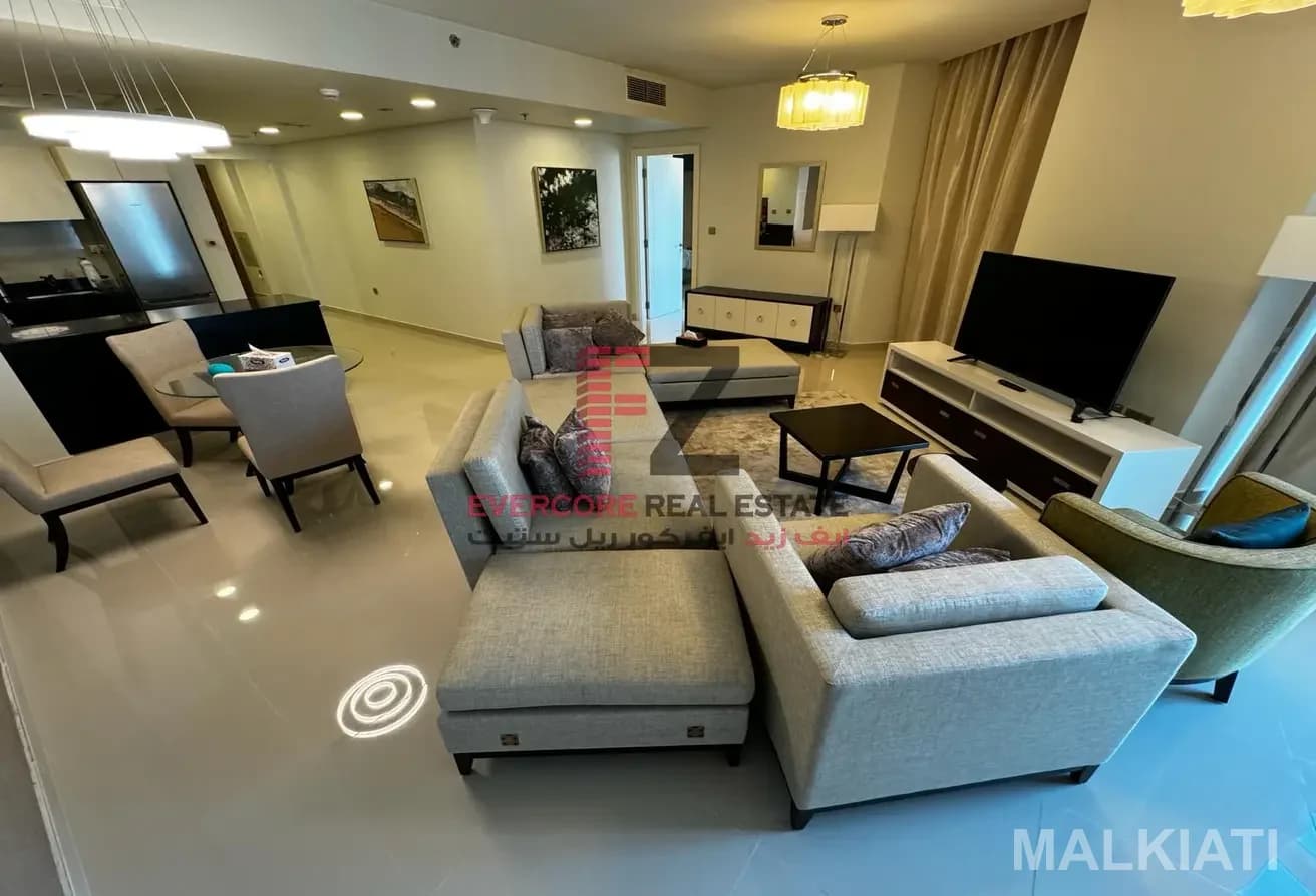 Fully furnished | 1 BR | QAR. 7500