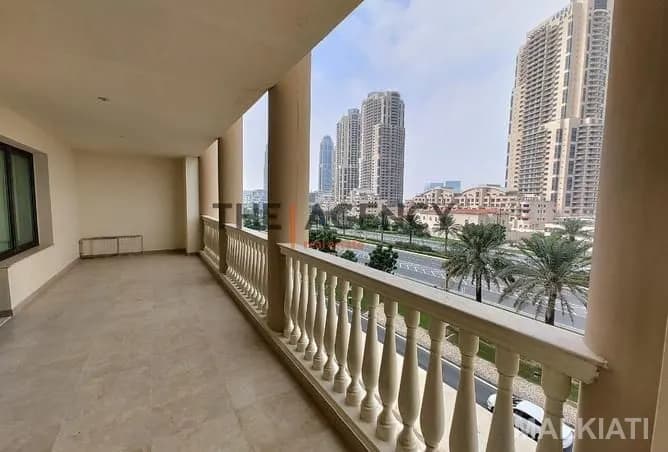 Luxury 1BR 130SQM Pearl Qatar Rented Investment