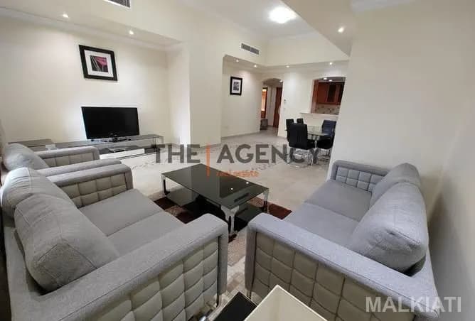 Luxury 1BR 130SQM Pearl Qatar Rented Investment - Image 3
