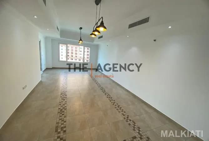 Big Balcony | Semi-Furnished 1-BD Apart The Pearl - Image 2
