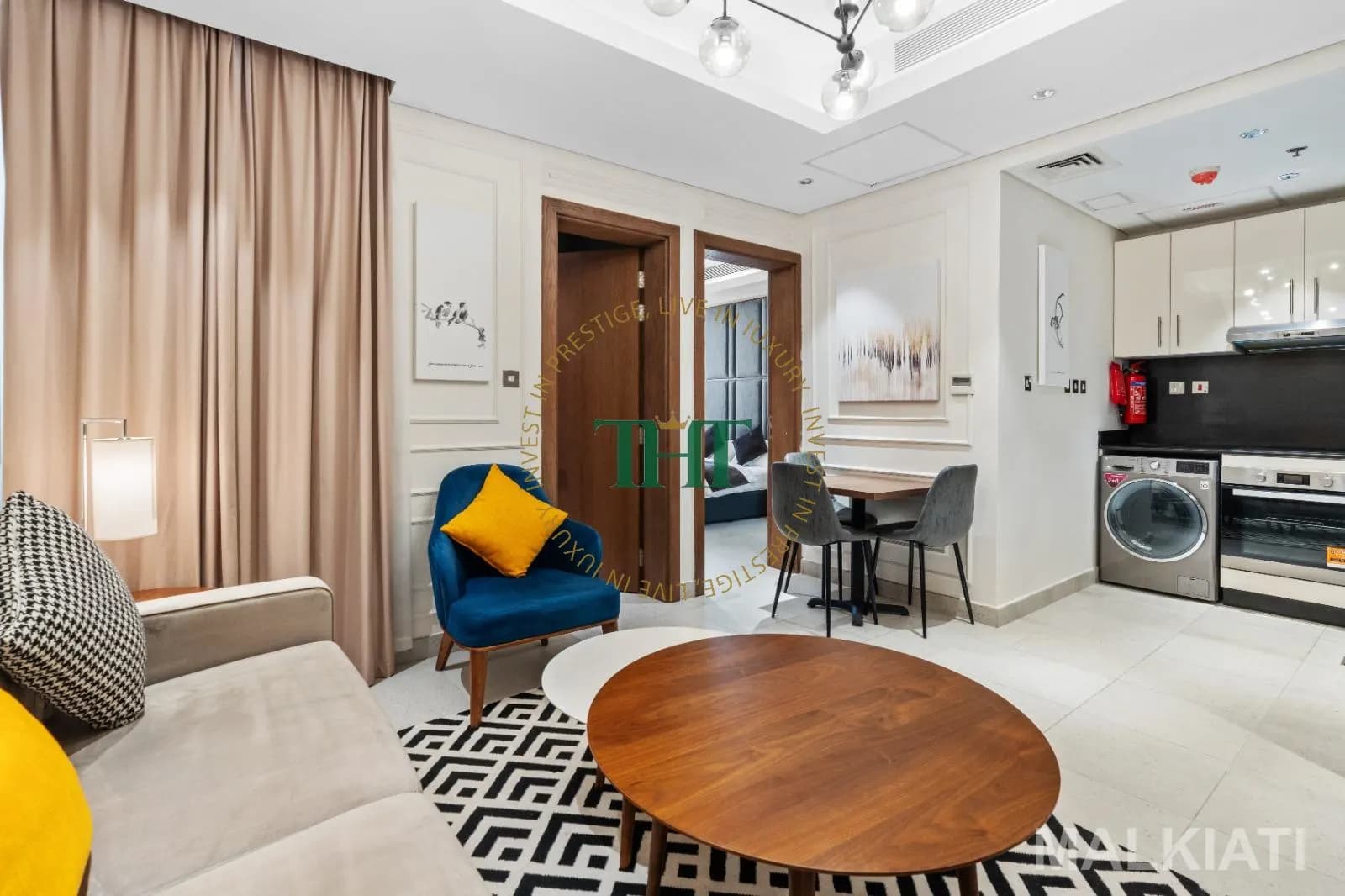 Luxuriously Furnished | 1BHK | FF | Pool and Gym | Including Bills - Image 3